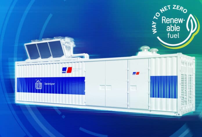 Rolls-Royce to develop mtu electrolyzer for green hydrogen production.