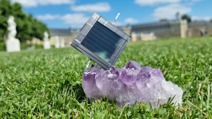 The special crystal structure of perovskites enables solar cells with high efficiency.
