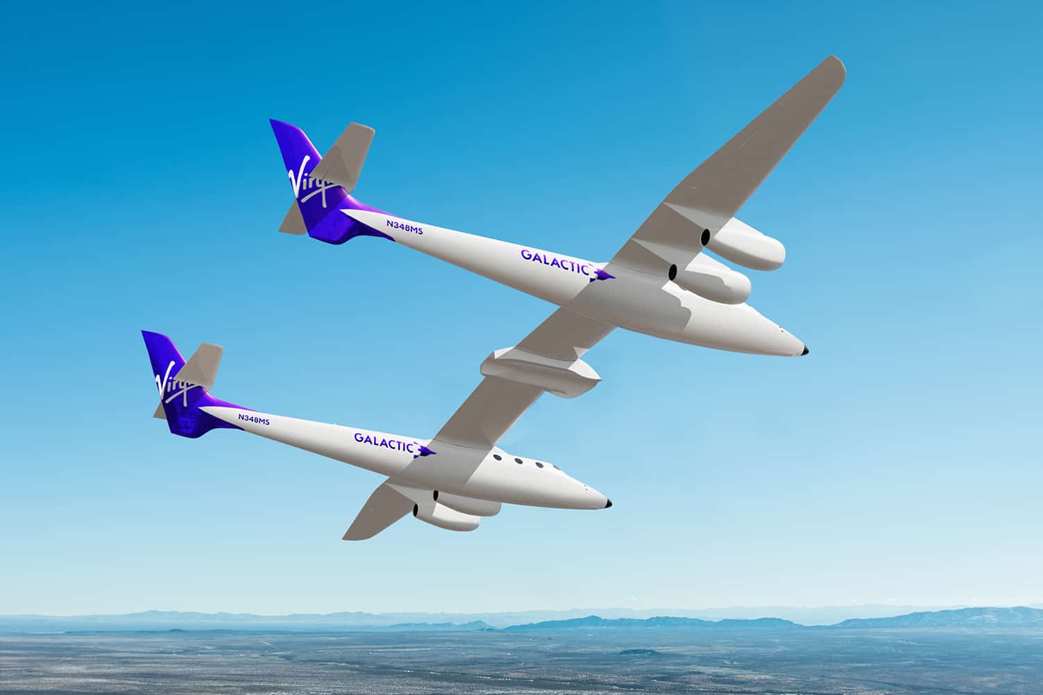 Aurora to build new motherships for Virgin Galactic spaceflights.