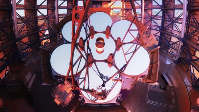 Giant Magellan Telescope is the most powerful telescope ever engineered using the world's largest mirrors.