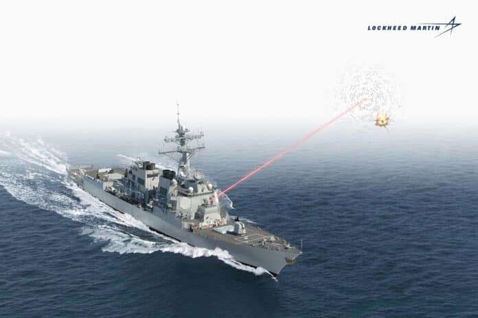 HELIOS, a transformational new laser weapon system, provides directed energy capability to the Navy fleet.