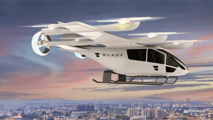 BLADE India signs a purchase order for up to 200 of Eve’s eVTOL.