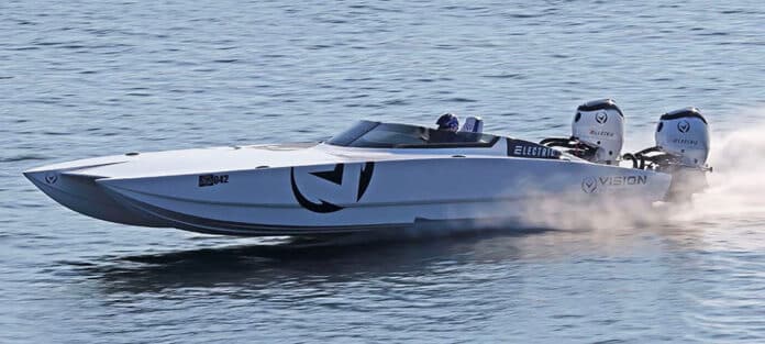 World’s fastest electric boat smashes speed record to hit 109 mph.