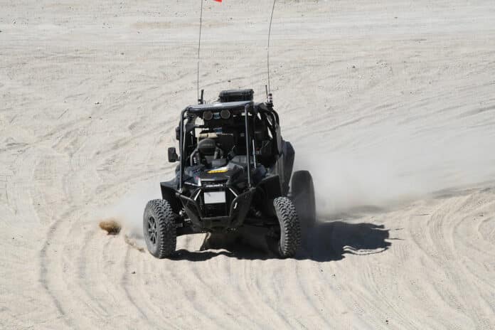 DARPA autonomous combat vehicles take to the hills in off-road testing