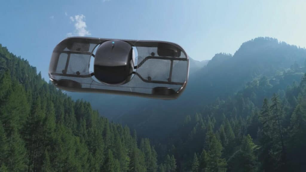 Alef flying car comes with street driving and vertical take-off abilities.