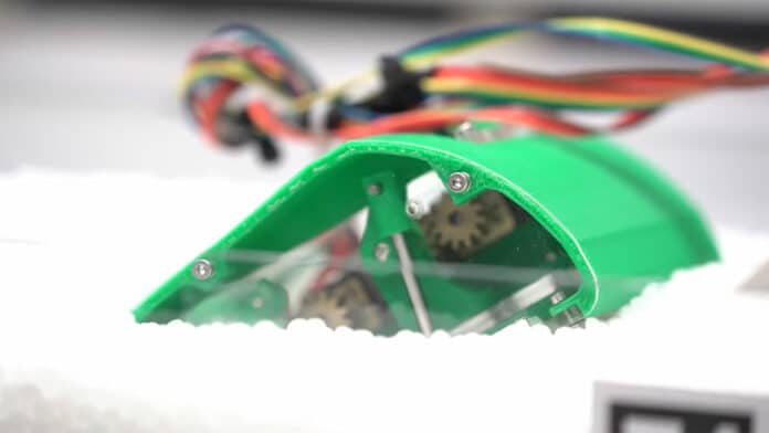 Inspired by nature, the burrowing mole crab robot is a feat of engineering with real-world applications.