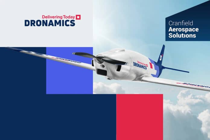 Dronamics seeks hydrogen fuel-cell technology for long-range cargo drone.
