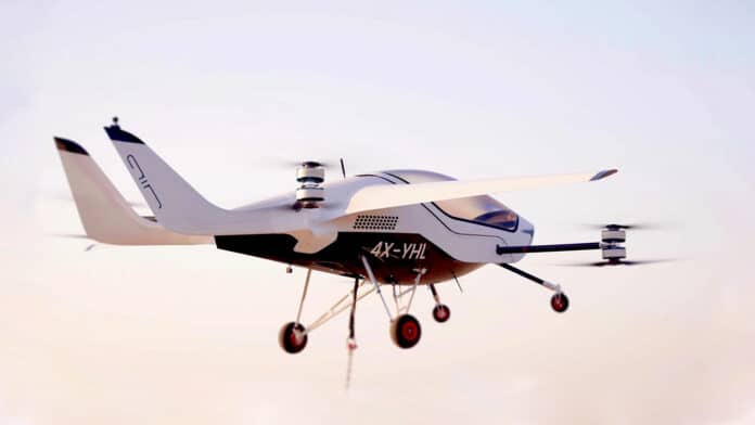 AIR ONE personal eVTOL nails first full transition to cruise flight.