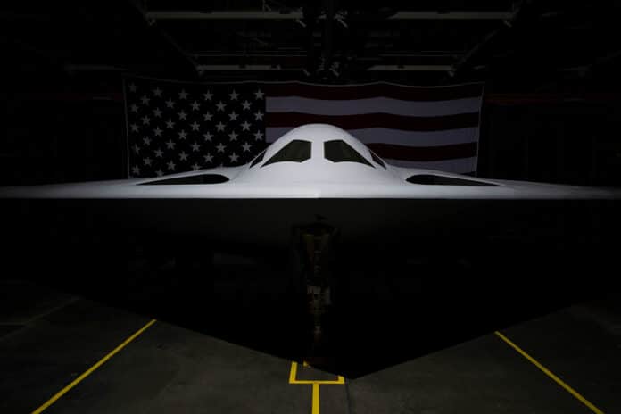 Northrop Grumman and the US Air Force introduce the B-21 Raider the worlds first sixth-generation aircraft.
