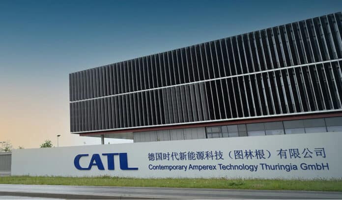 CATL's first plant outside of China kicks off cell production.