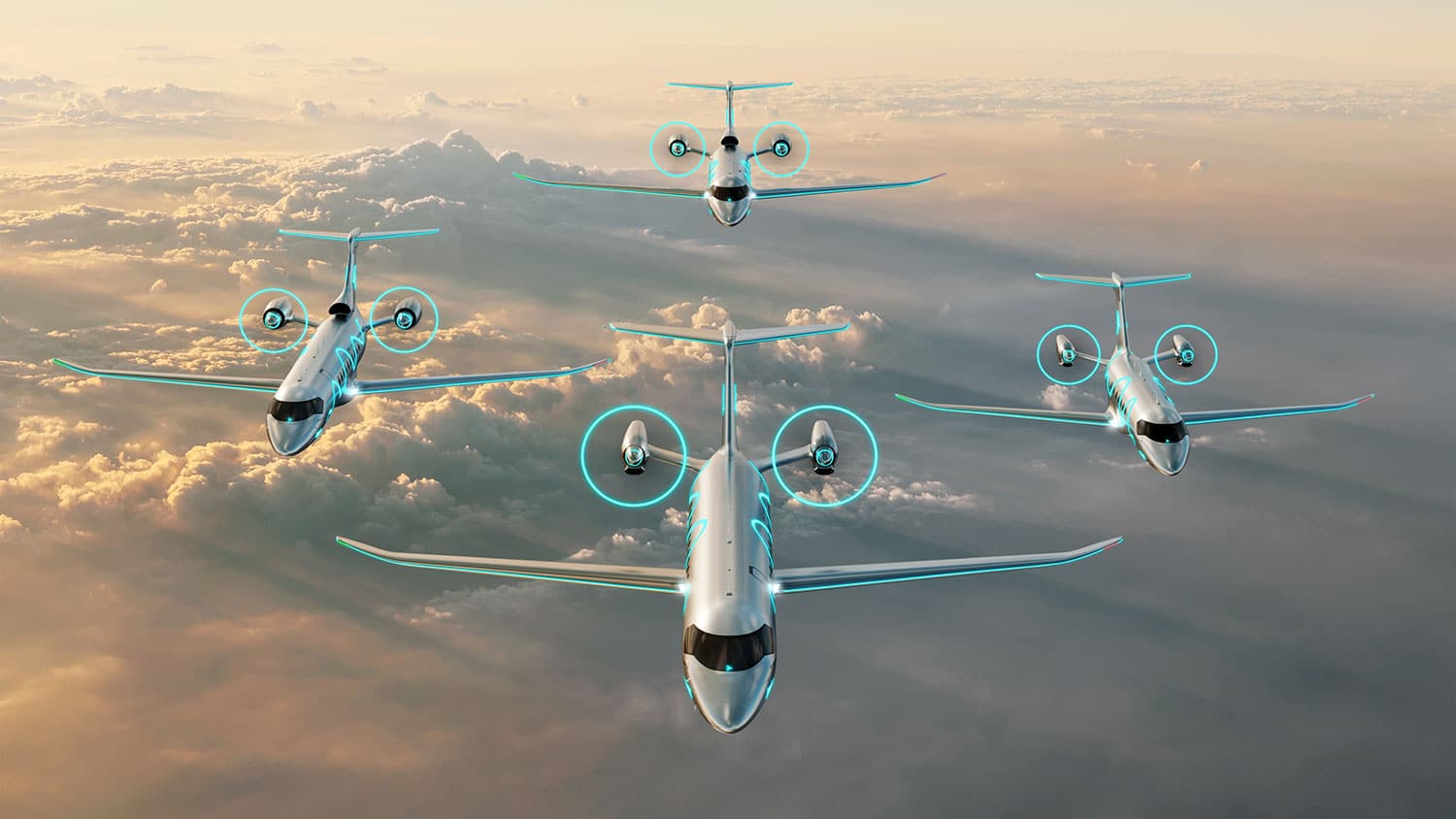 Embraer reveals new hybrid and hydrogen-powered sustainable aircraft concepts.