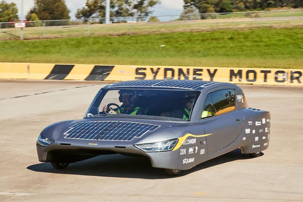 Sunswift 7 posted superb efficiency ratings during the world record attempt.