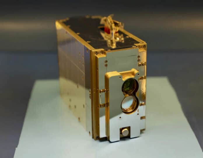 The TBIRD communications payload, pictured above, is showcasing unprecedented data rates for space-to-ground laser communications.