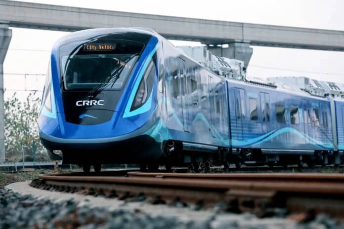 China launches its first hydrogen-powered passenger train.