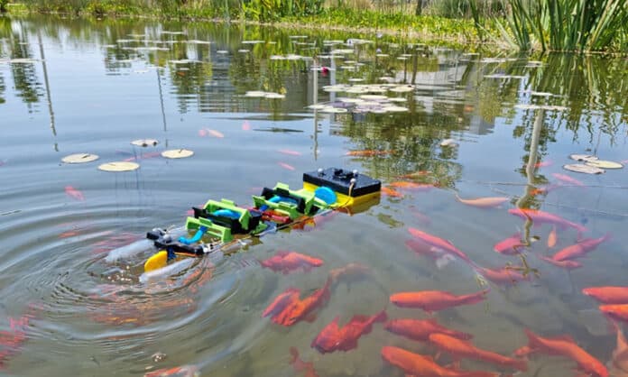 BGU engineers develop one of the fastest and most efficient amphibious robots.