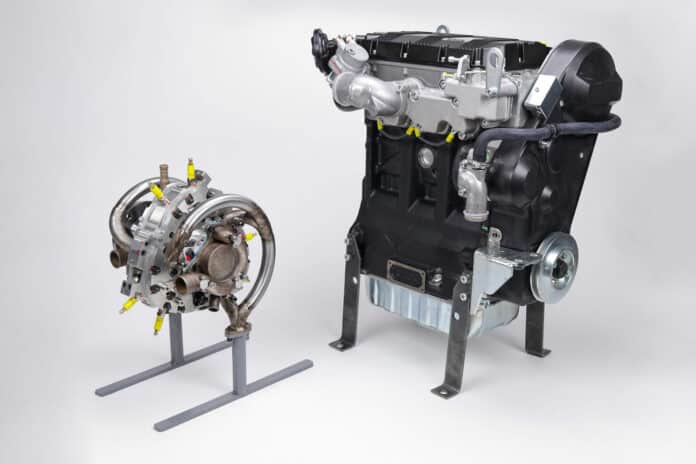 XTS-210 engine core compared to 25 hp Kohler KDW1003.