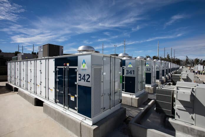 THe lithium ion battery-based energy storage.