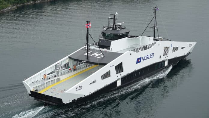 Norled put world's first liquid hydrogen-powered ferry into operation.