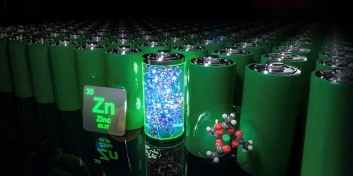Zinc batteries are considered promising alternatives to lithium-​ion batteries. 