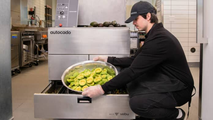 Autocado, an avocado processing cobotic prototype.