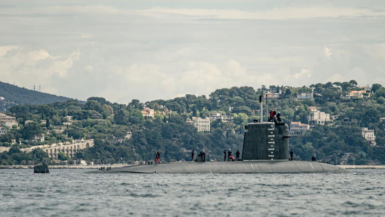 Naval Group delivers the Perle nuclear attack submarine to the French Navy.