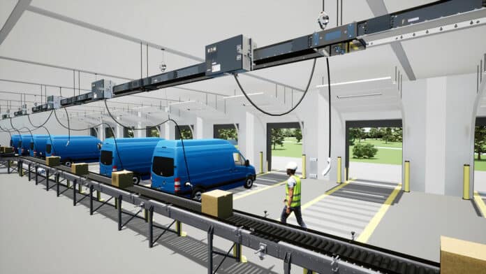 Eaton’s industry-first EV Charging Busway.