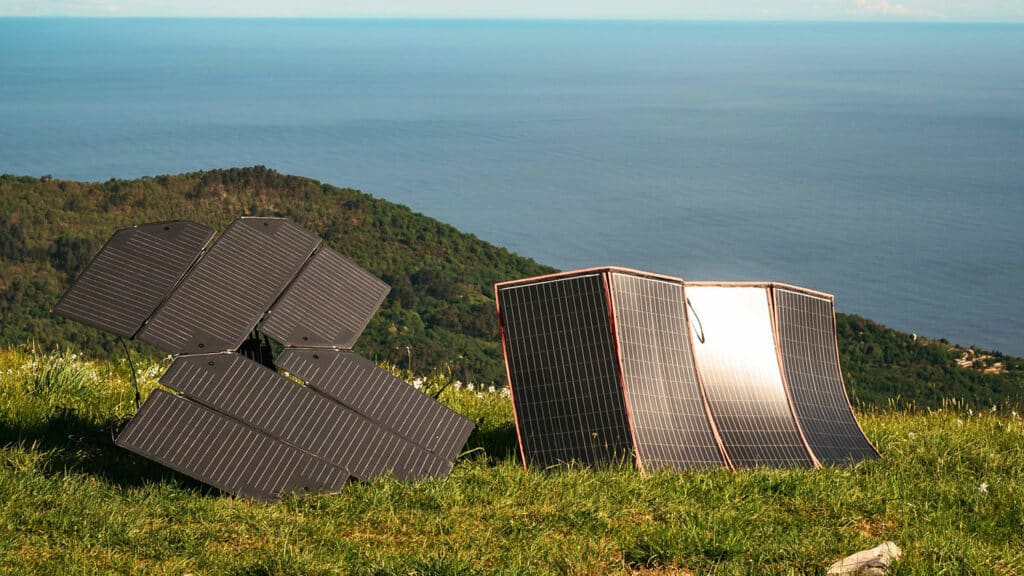 Lavante Origami solar panels