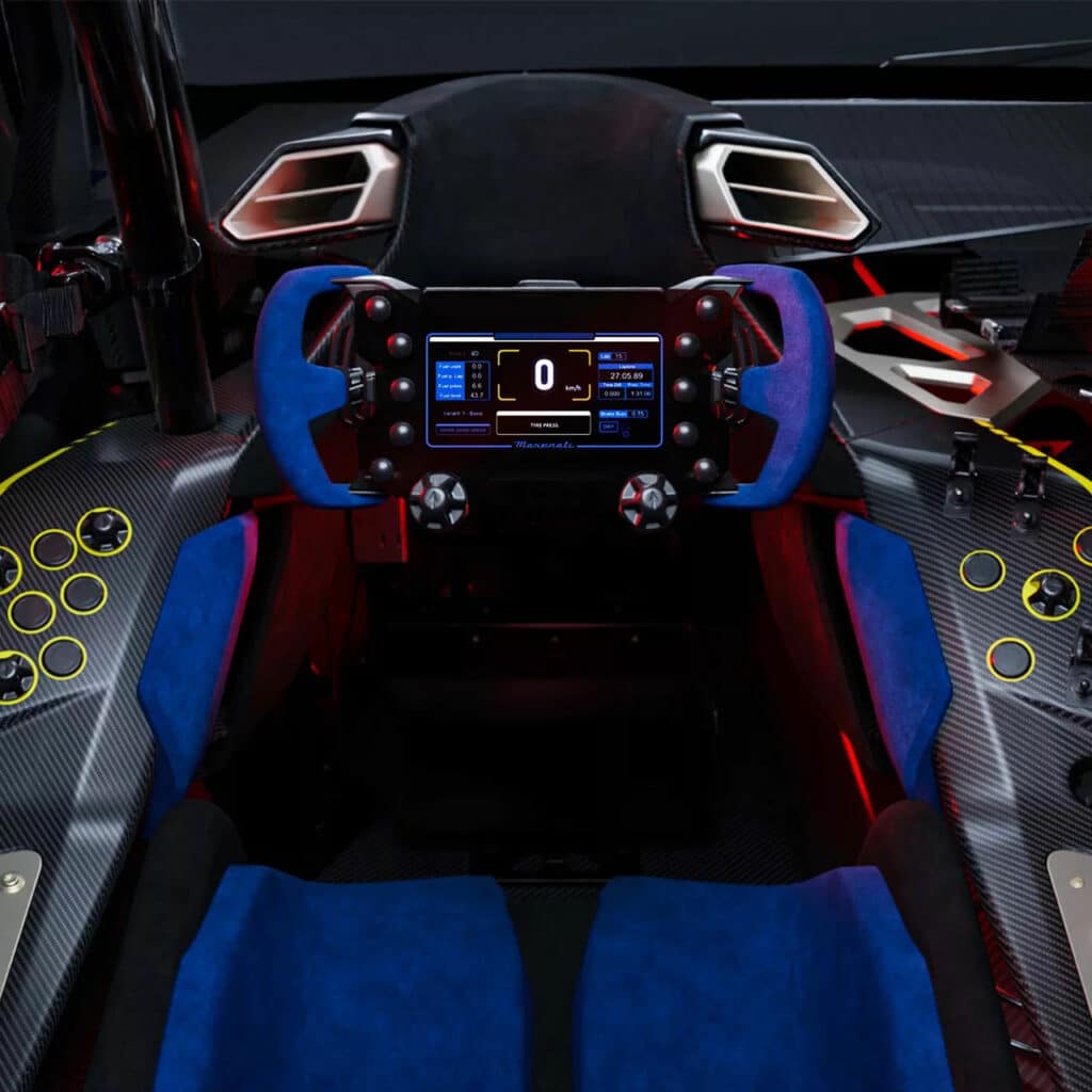 Maserati MCXtrema Cockpit