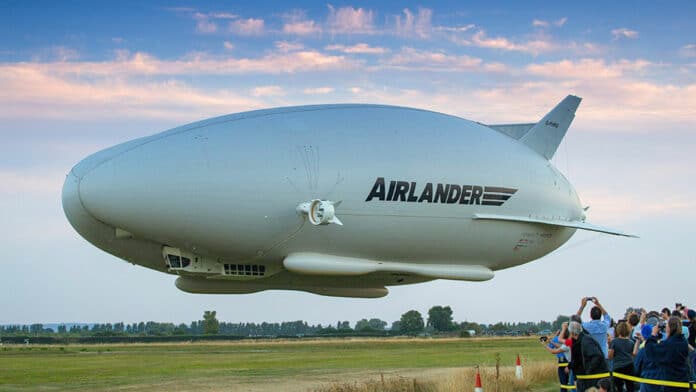 Airlander, an ultra-low emissions large aircraft.