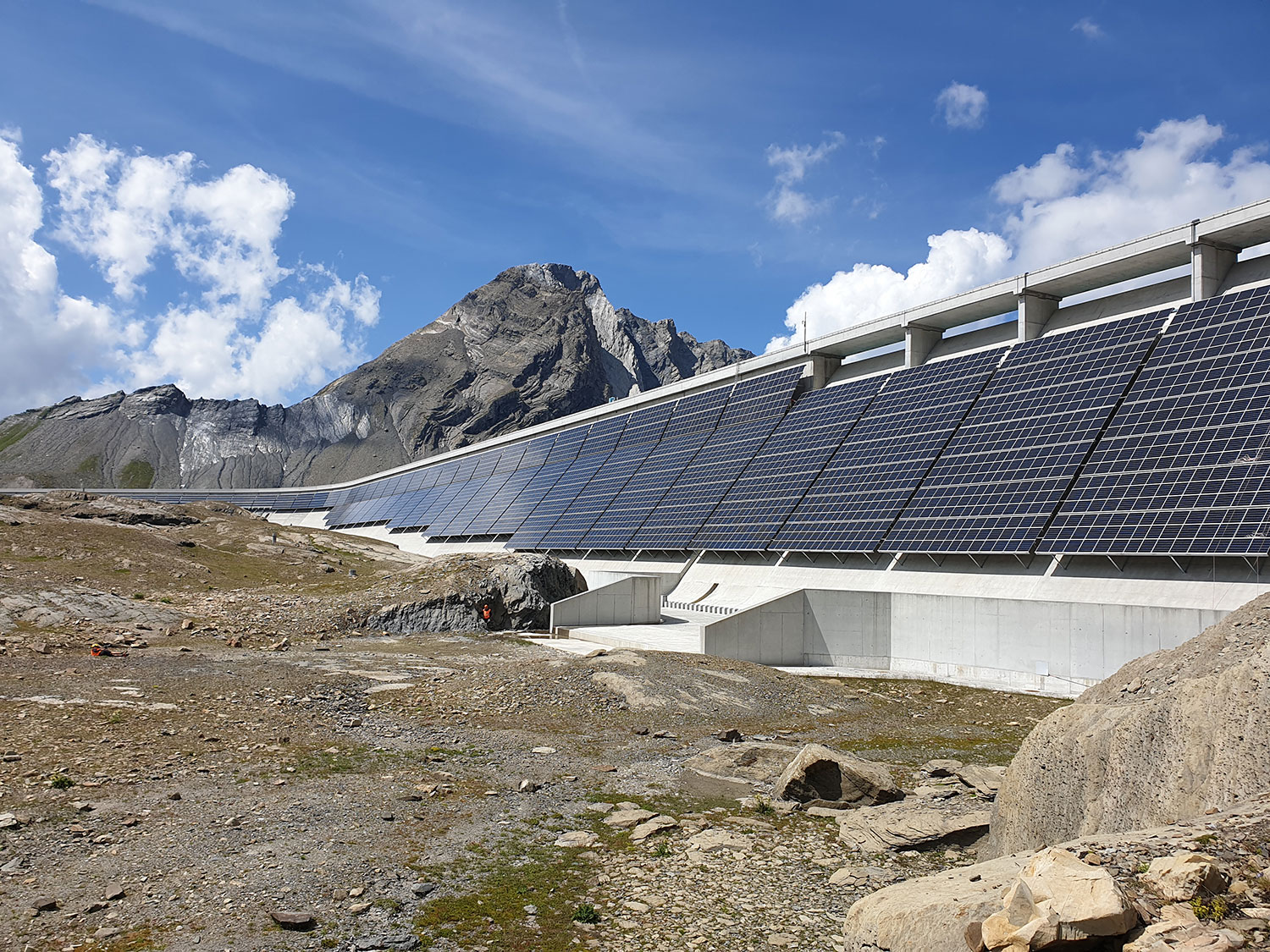 AlpinSolar, the largest alpine solar plant in Switzerland