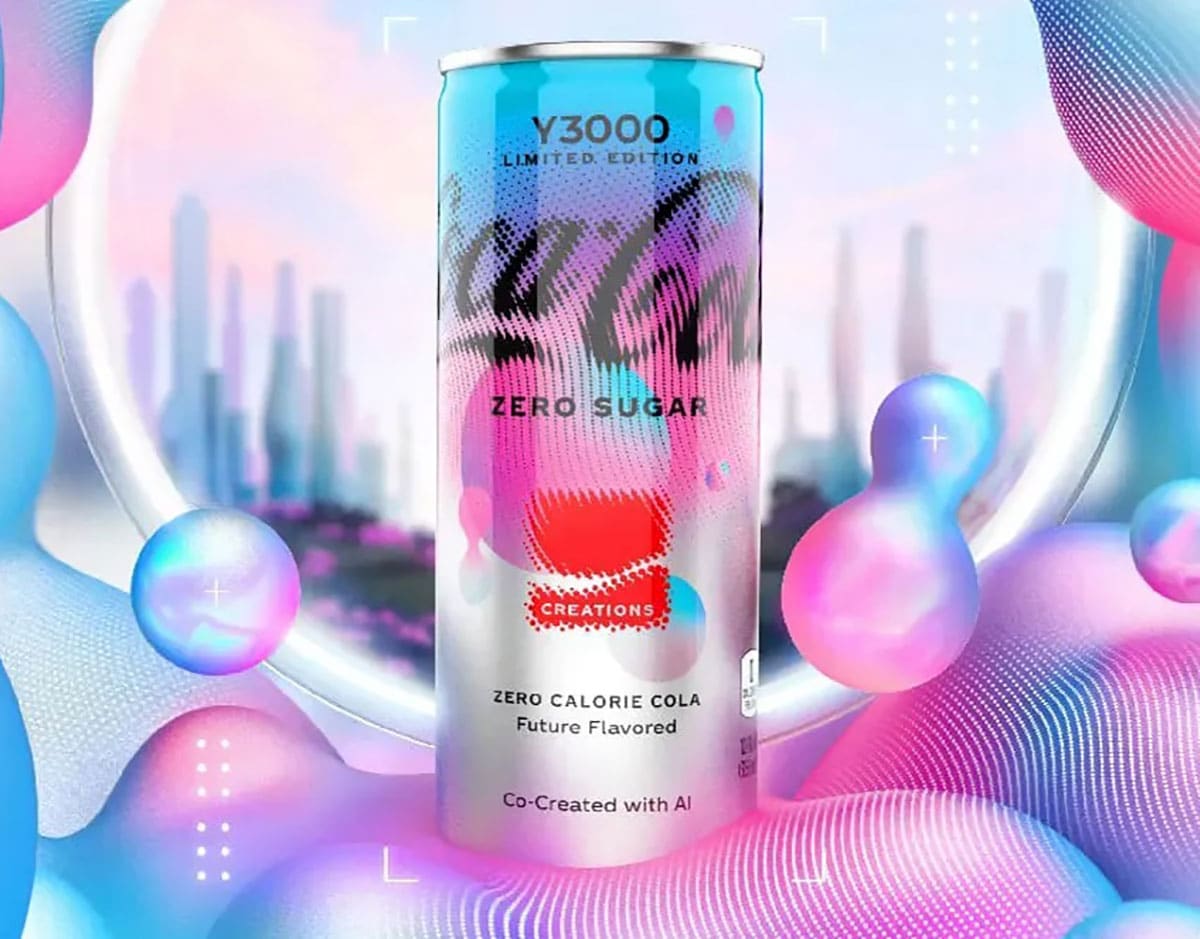 Coco-Cola creates first ever drink using AI technology.