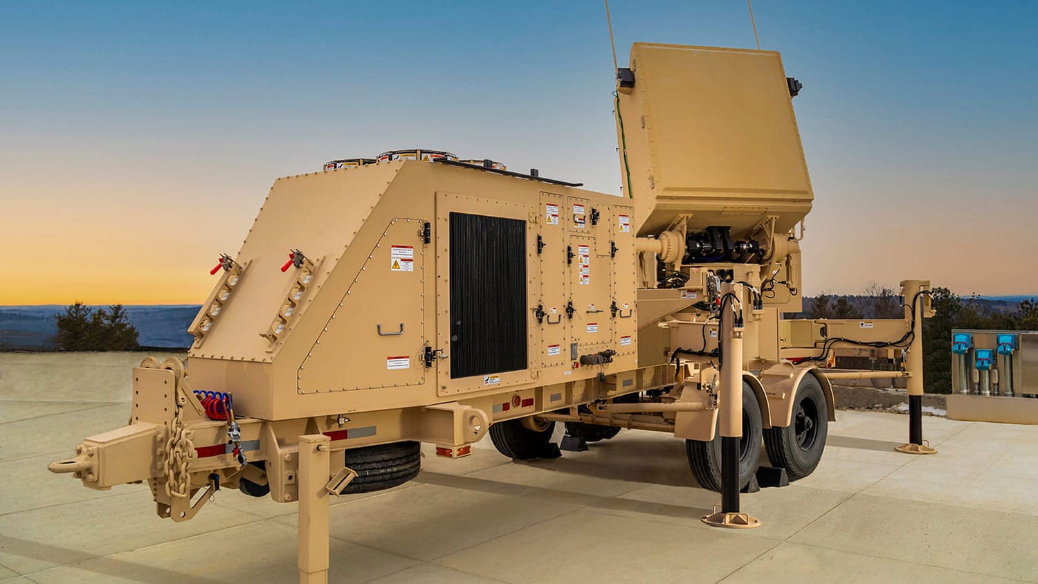 GhostEye MR is an advanced medium-range air and missile defense radar.