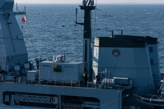 German Navy successfully completes laser weapon trials at sea.