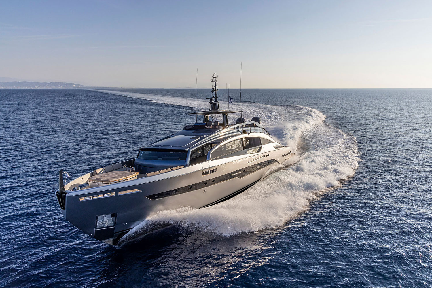 Pershing GTX116 luxury yacht