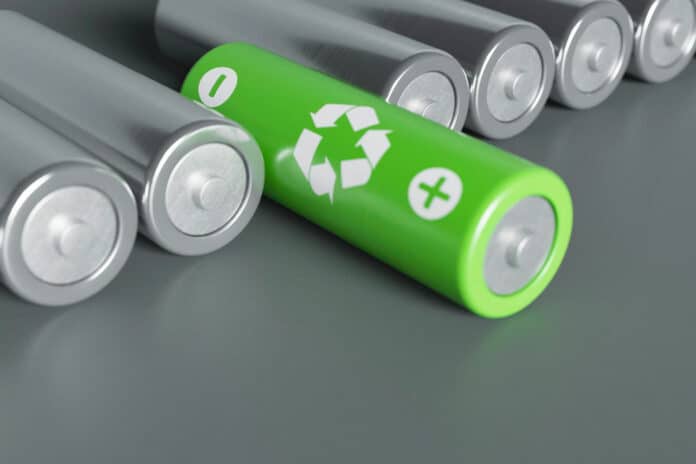 New recycling process recovers 98% of metals from battery waste