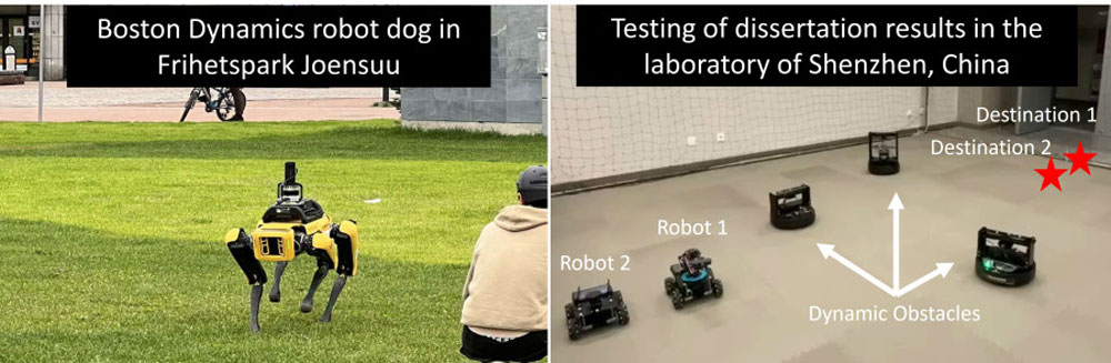 New algorithms enables robots walk among the crowd
