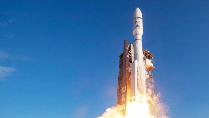 An Atlas V rocket from United Launch Alliance (ULA) lifted off with prototype satellites.