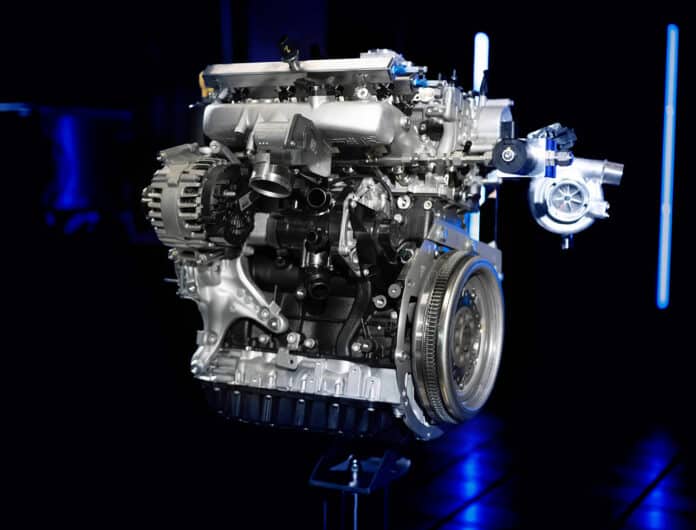 AVL's hydrogen-powered, two-liter turbo engine makes 410 hp.