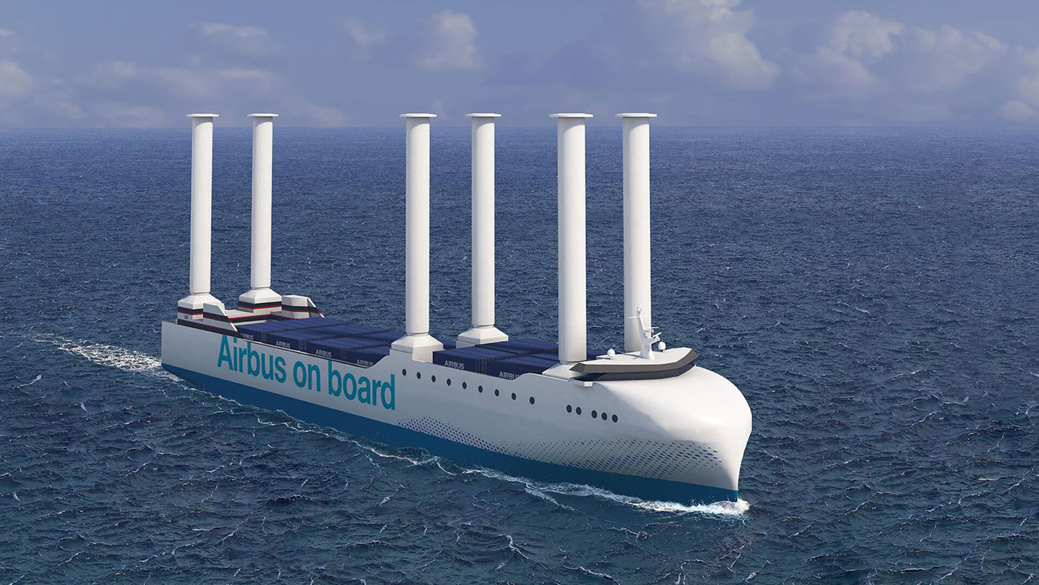 Airbus renews its transatlantic maritime fleet with low-emission ships.