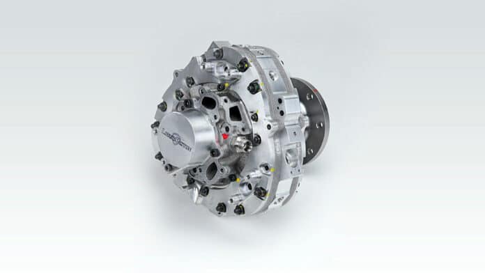LiquidPiston's compact XTS-210 rotary engine.