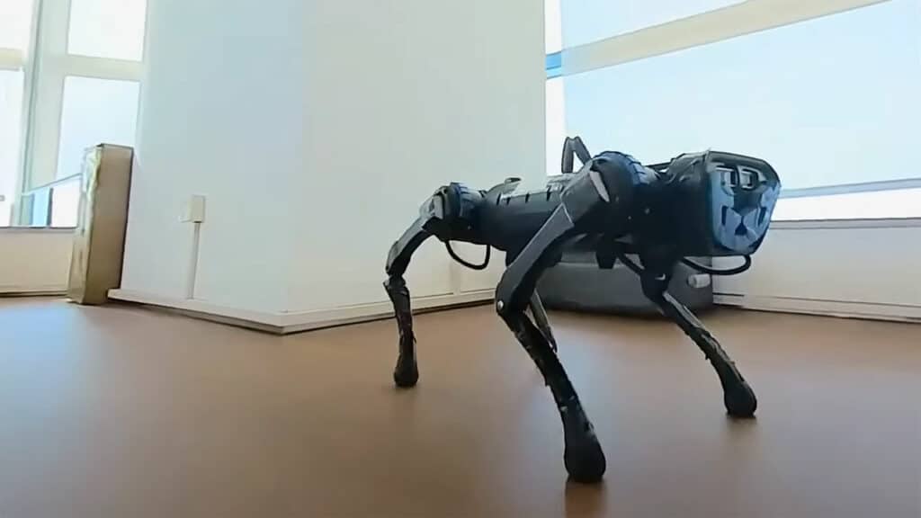 New AI approach yields athletically intelligent robotic dog
