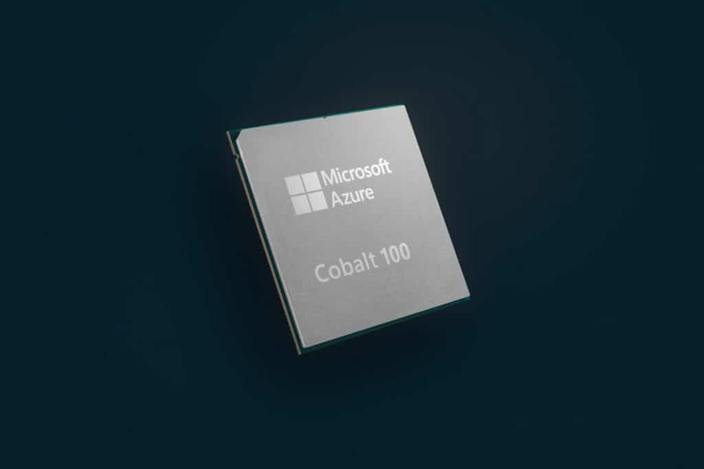 The Microsoft Azure Cobalt 100 CPU.