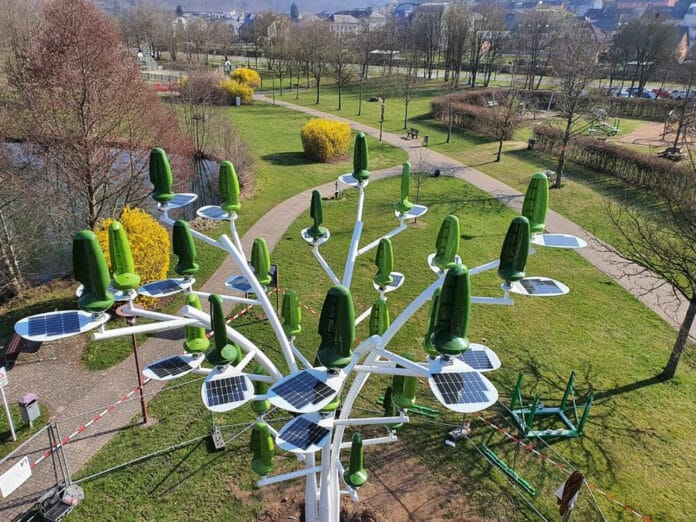 This nature-inspired ‘wind trees’ with micro turbines can produce renewable energy in urban environments.