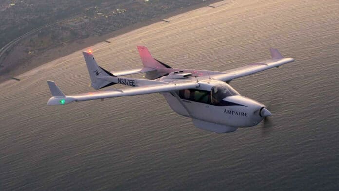 Hybrid Electric EEL aircraft completes a record 12-hour flight.