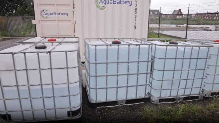Aquabattery offers a safe and sustainable alternative to toxic and hazardous batteries.