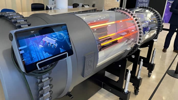 Rolls-Royce unveiled a nuclear Space Micro-Reactor Concept Model at the UK Space Conference in Belfast.