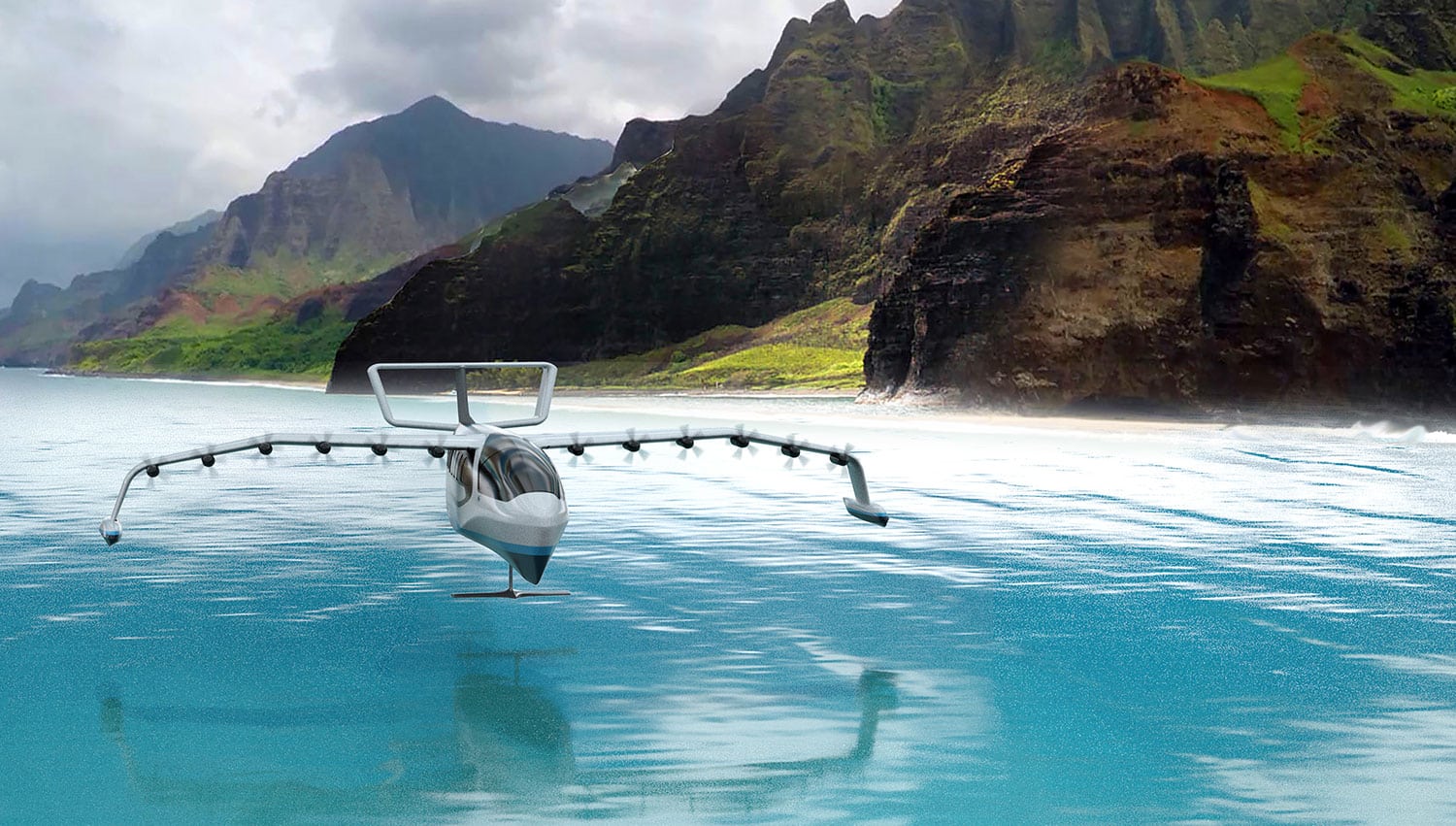 Seagliders are all-electric, zero-emission vessels.
