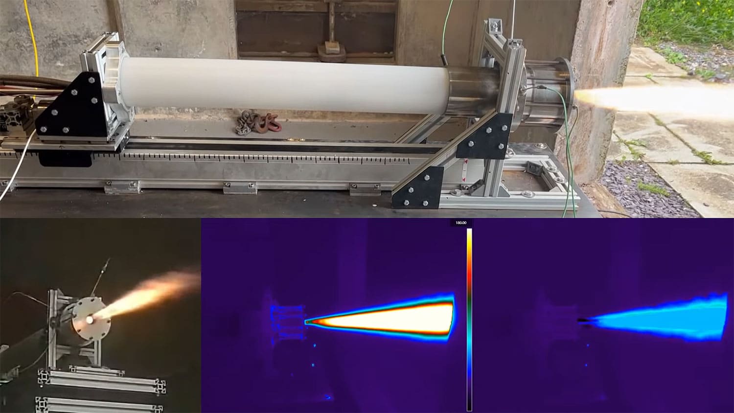 Self-eating rocket engine consume itself for fuel.