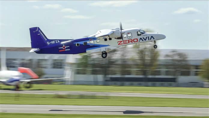 ZeroAvia is already flight testing a prototype of its ZA600 hydrogen-electric engine.