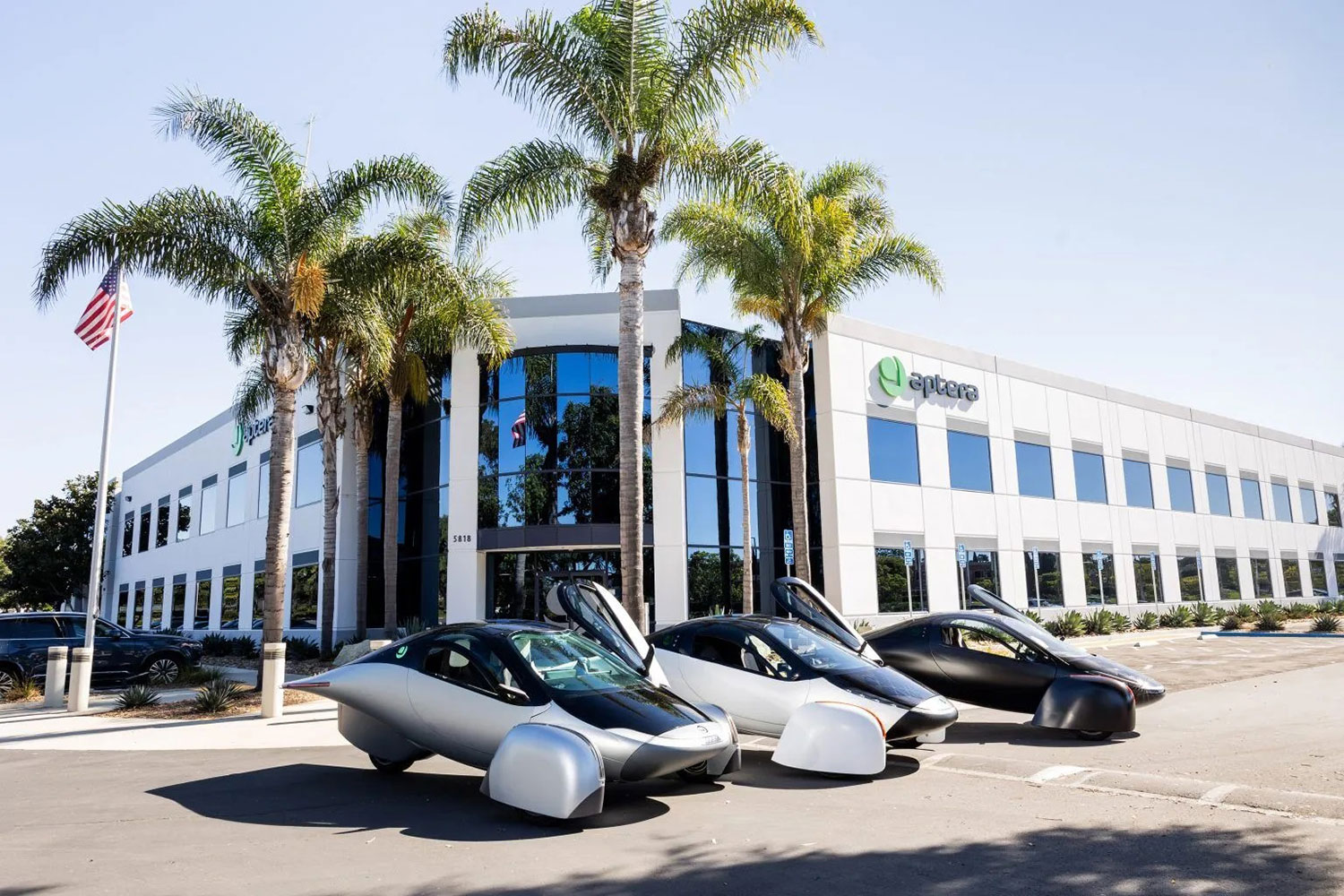 Aptera secures $33 million for its 400-mile solar EVs production.